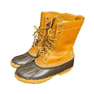 Vintage LL Bean Maine Hunting Duck Boots Women's Size 6 Made in‎ USA